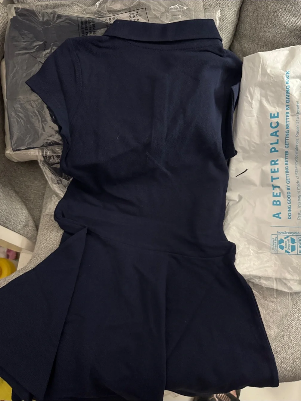The Children's Place Navy 2 Dresses and 2 Skorts